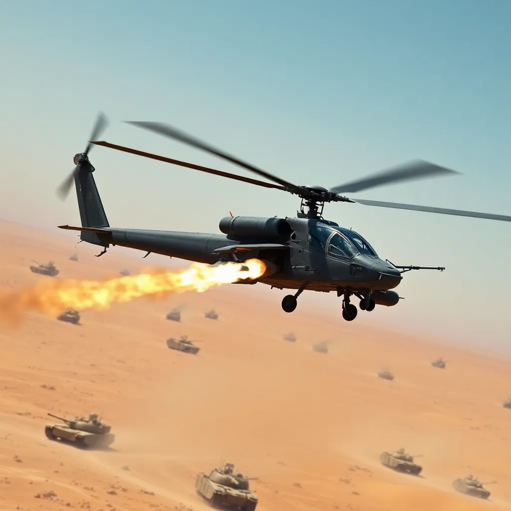 ব্রহ্মাস্ত্র মহড়ায় ভারতীয় সেনাবাহিনী AH-64E অ্যাপাচি অ্যাটাক হেলিকপ্টার প্রদর্শন করেছে