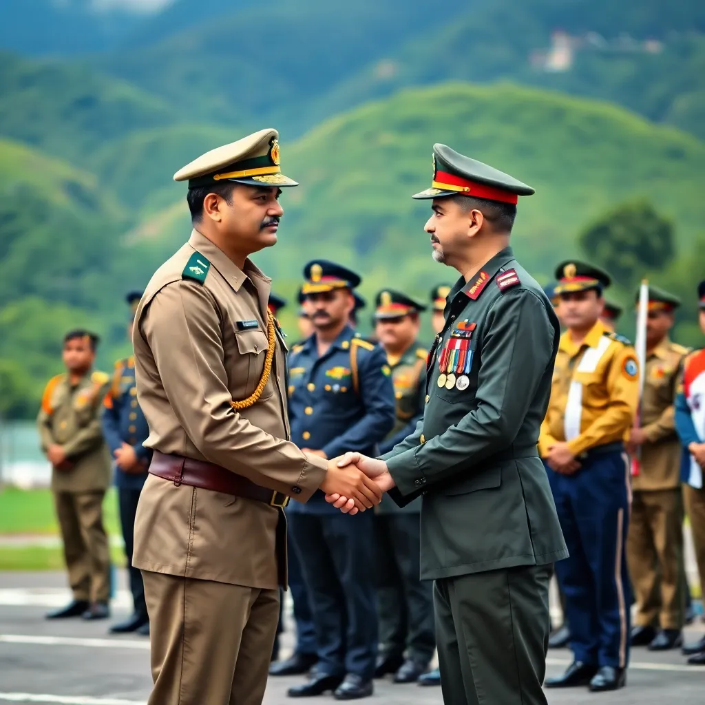 ভারতীয় সেনাবাহিনী মেঘালয়ে প্রথম বহুপাক্ষিক মহড়া 'প্রগতি'-র আয়োজন করেছে