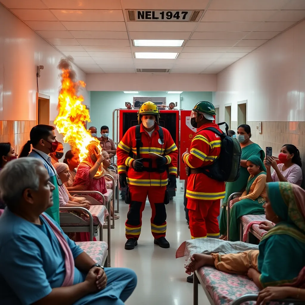 ভারতে স্বাস্থ্যকেন্দ্রগুলিতে অগ্নি নিরাপত্তা সপ্তাহ ২০২৬ পালিত হচ্ছে
