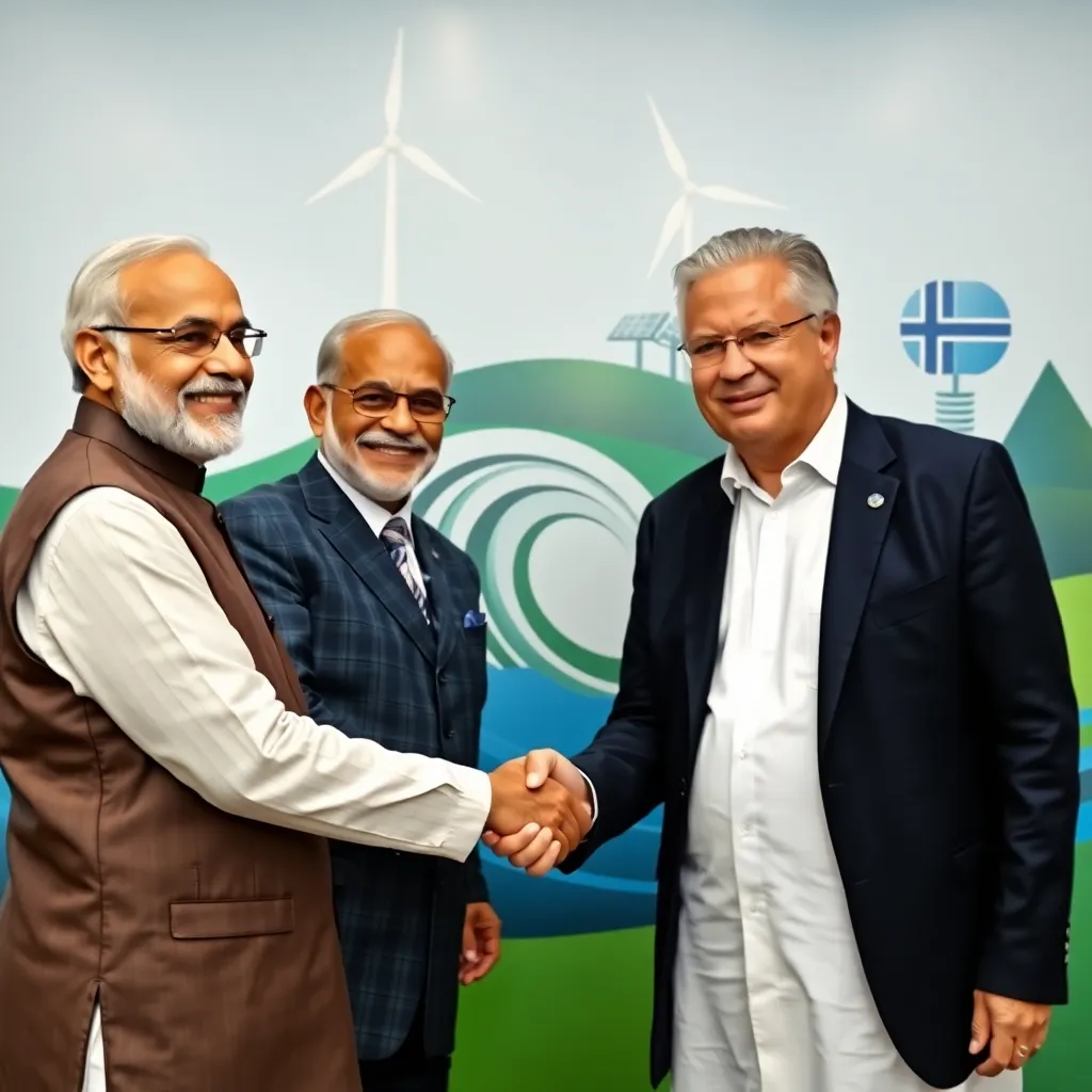 ভারত-নরওয়ে দ্বিপাক্ষিক সম্পর্ককে সবুজ কৌশলগত অংশীদারিত্বে উন্নীত করছে